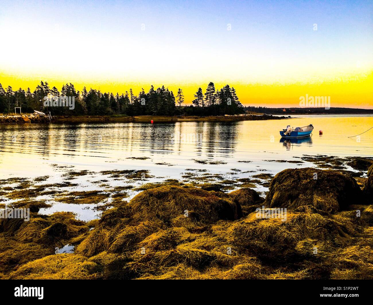 Maritime scene - Smartphone Captured Stock Image