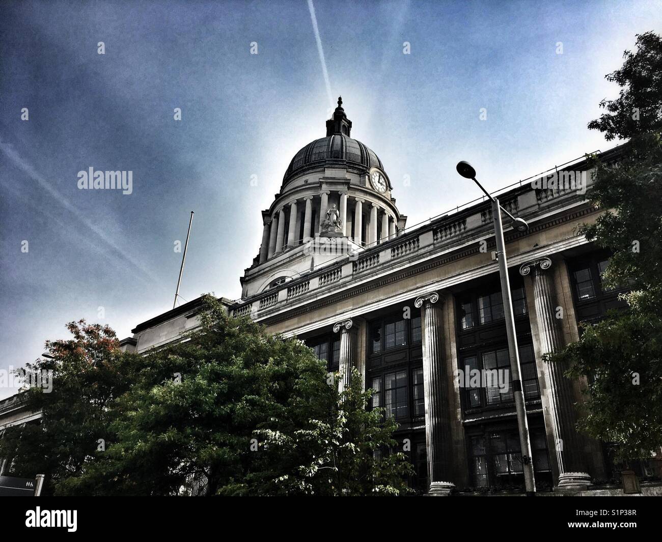 Council House Nottingham - Smartphone Captured Stock Image