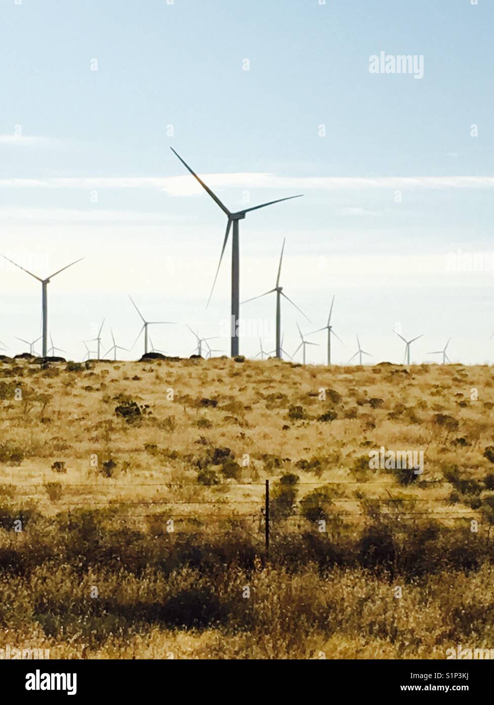 Oregon wind farm Stock Photo Alamy