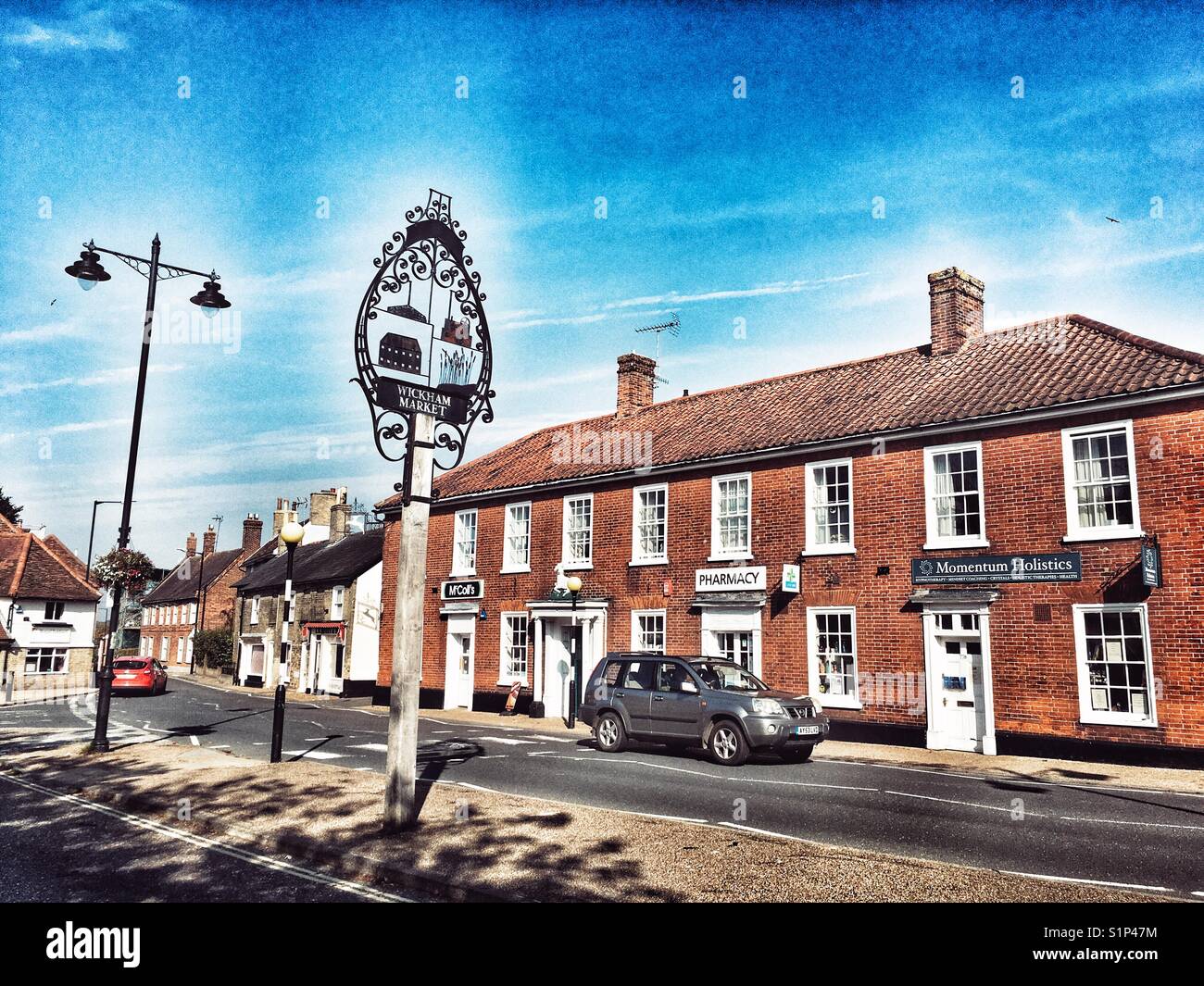 Wickham Market Suffolk England Stock Photo Alamy