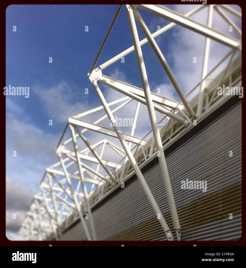 Southampton Football Stadium roof Stock Photo Alamy