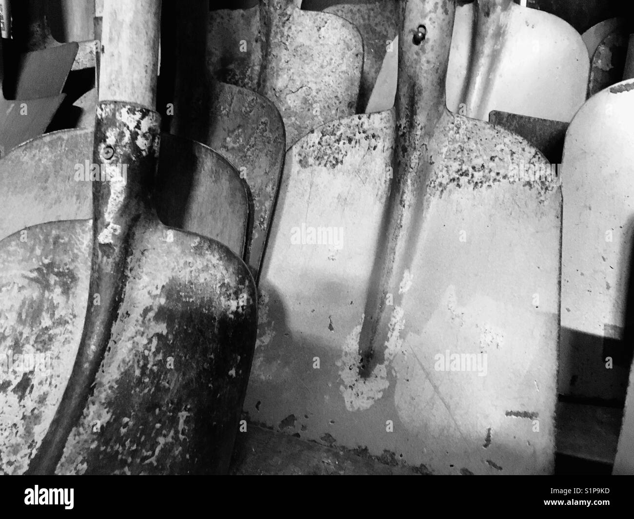 Shovels - Smartphone Captured Stock Image