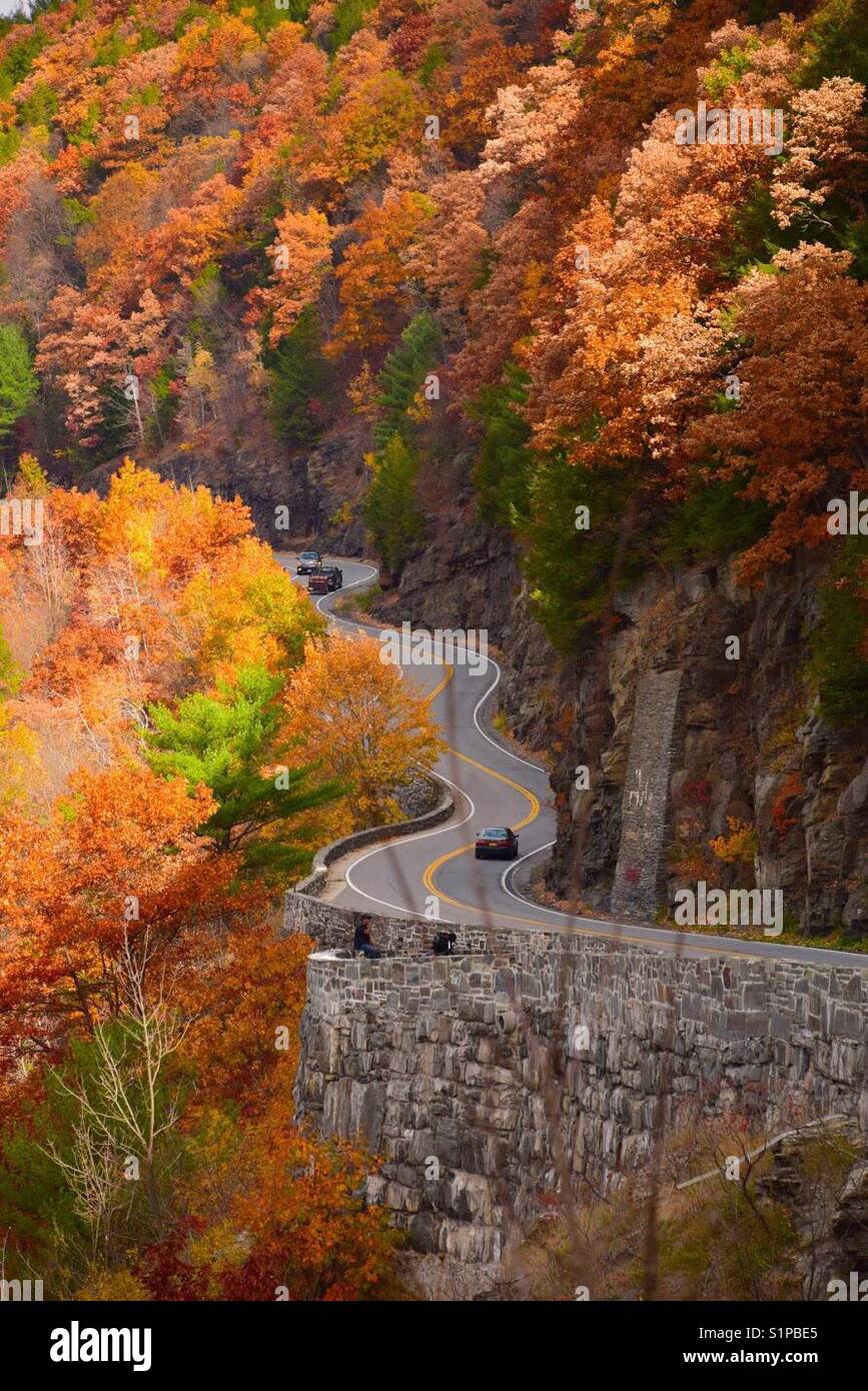 Autumn in the Catskills - Smartphone Captured Stock Image
