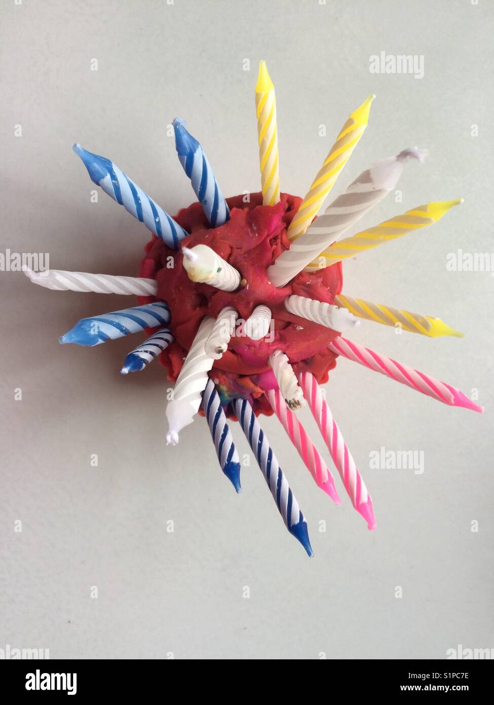 Play doh cake - Smartphone Captured Stock Image