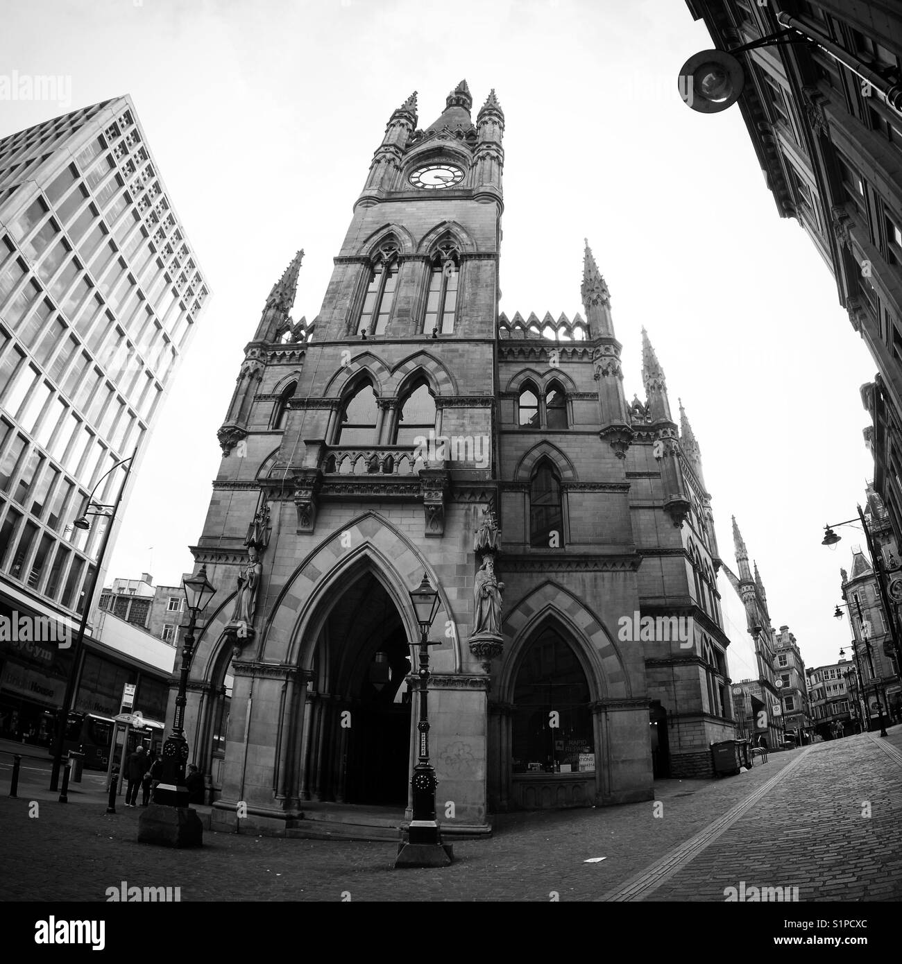 The Wool Exchange, Bradford, West Yorkshire. - Smartphone Captured Stock Image