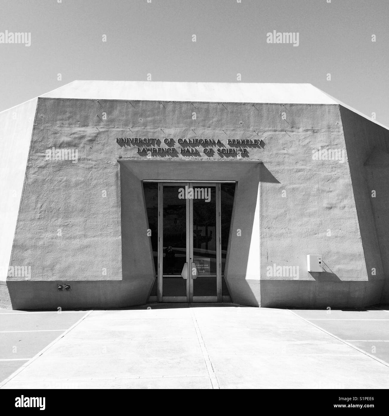 University of California Berkeley Lawrence Hall of Science - Smartphone Captured Stock Image