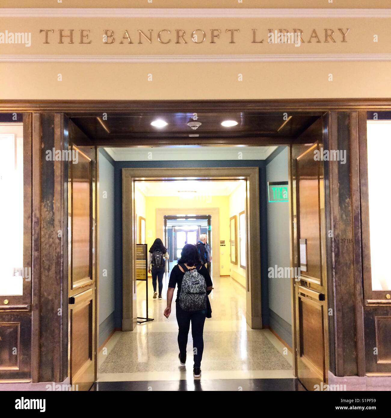 The Bancroft Library, University of California, Berkeley Stock Photo