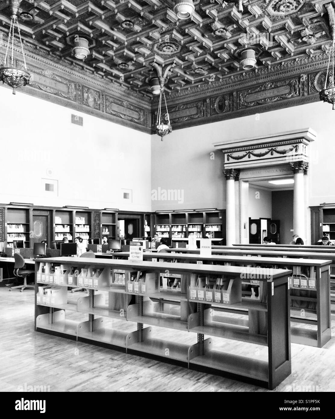 Bancroft Library, University of California, Berkeley - Smartphone Captured Stock Image