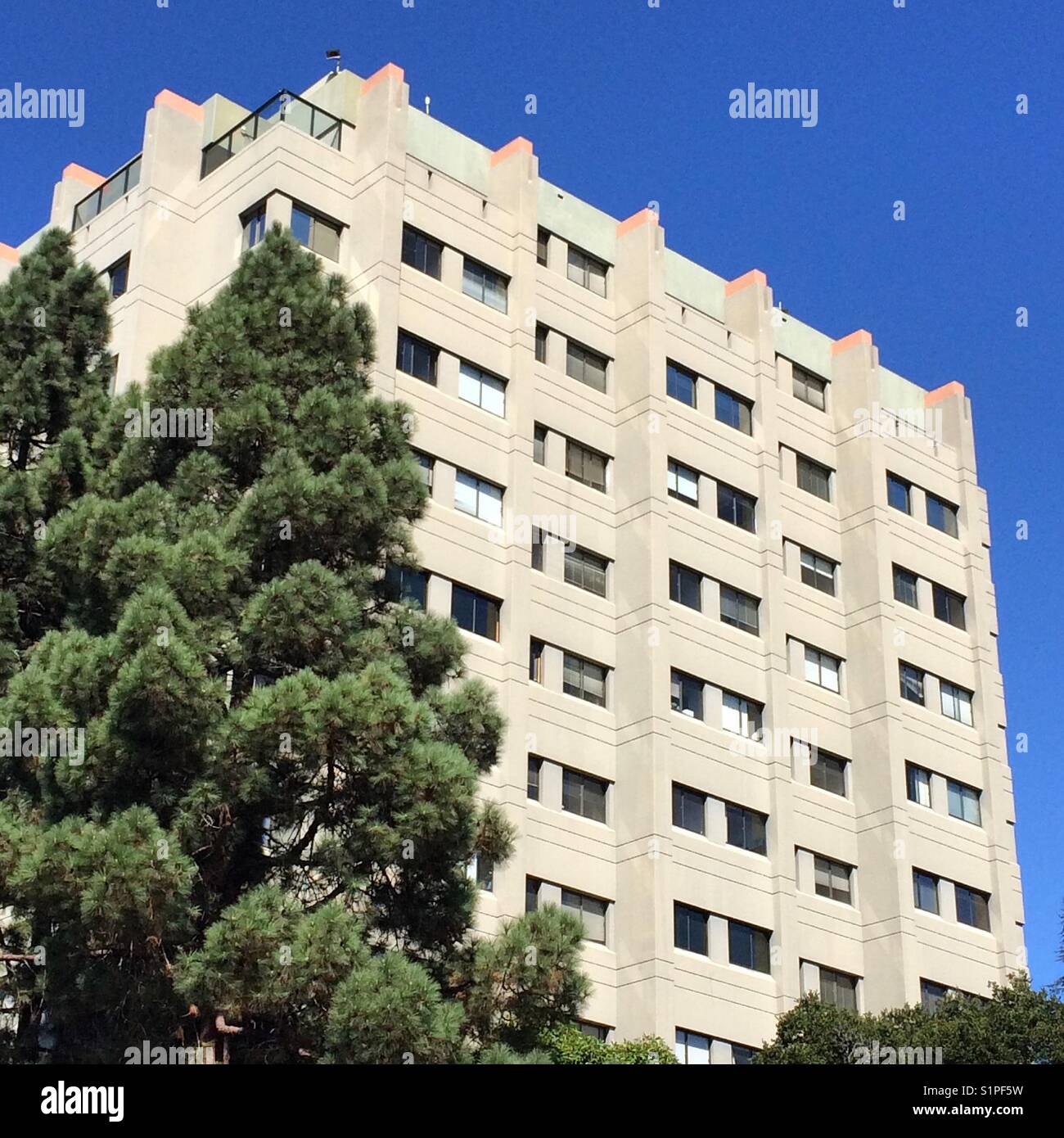 Evans Hall, University of California, Berkeley - Smartphone Captured Stock Image