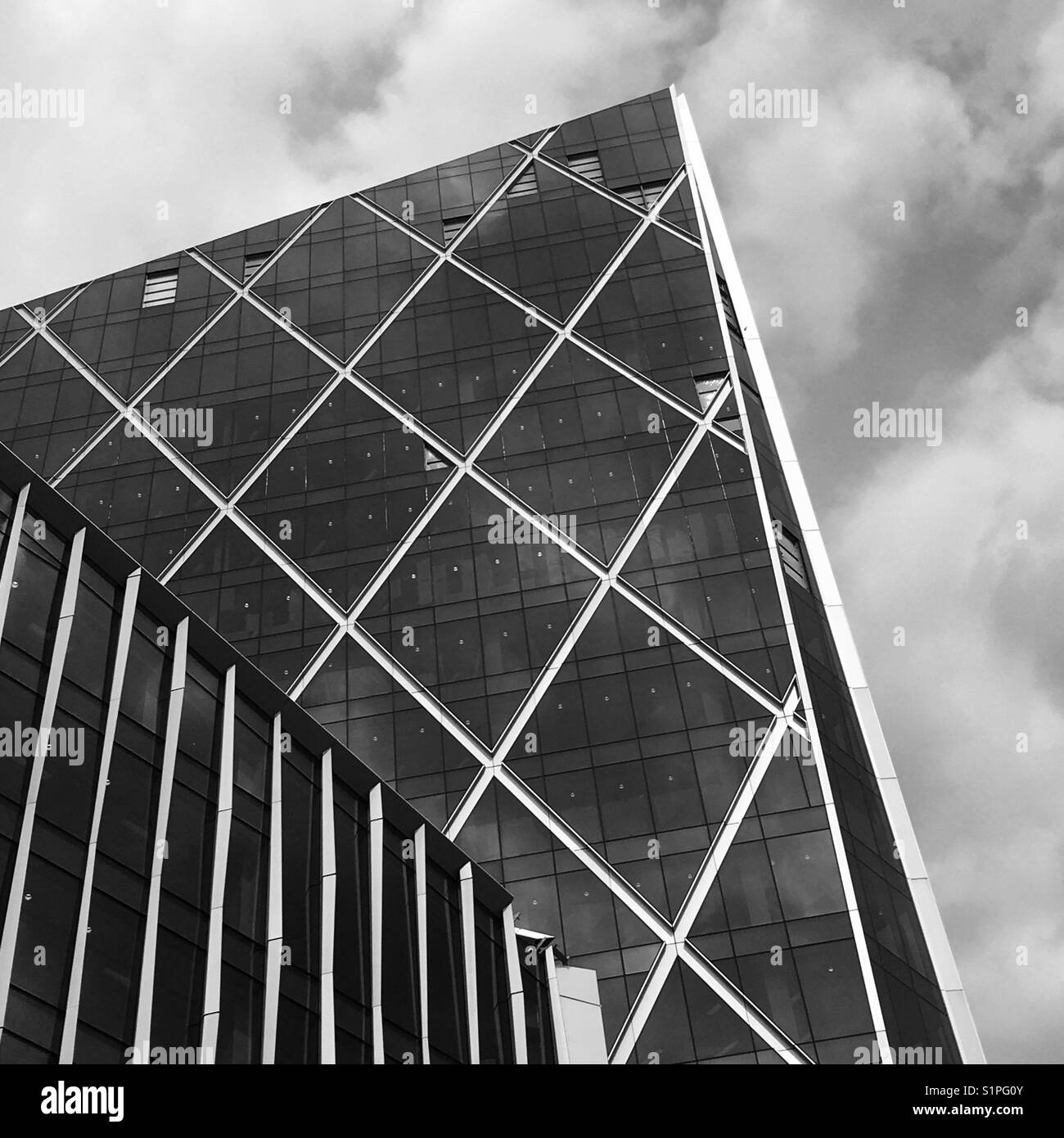 Office architecture Black and White Stock Photos & Images - Alamy