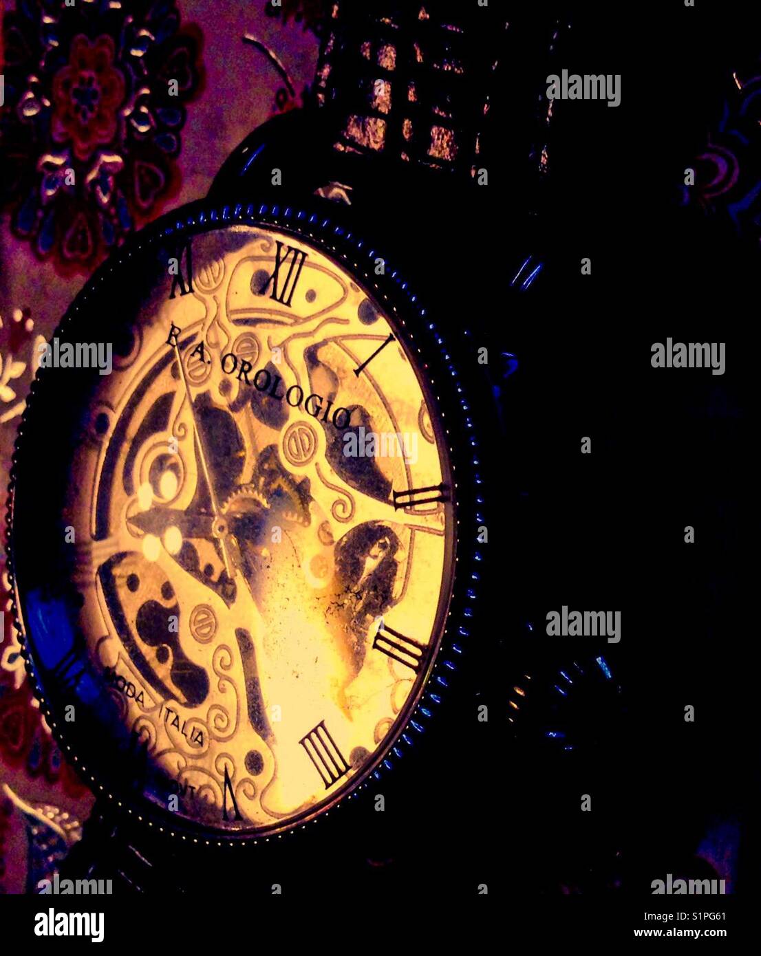 Internal mechanism I - Smartphone Captured Stock Image