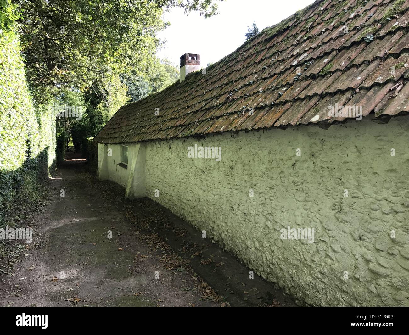 Long house Lane Stock Photo Alamy