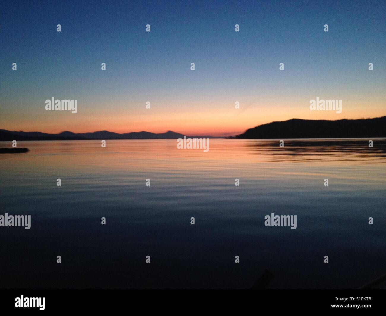 Dusk - Smartphone Captured Stock Image