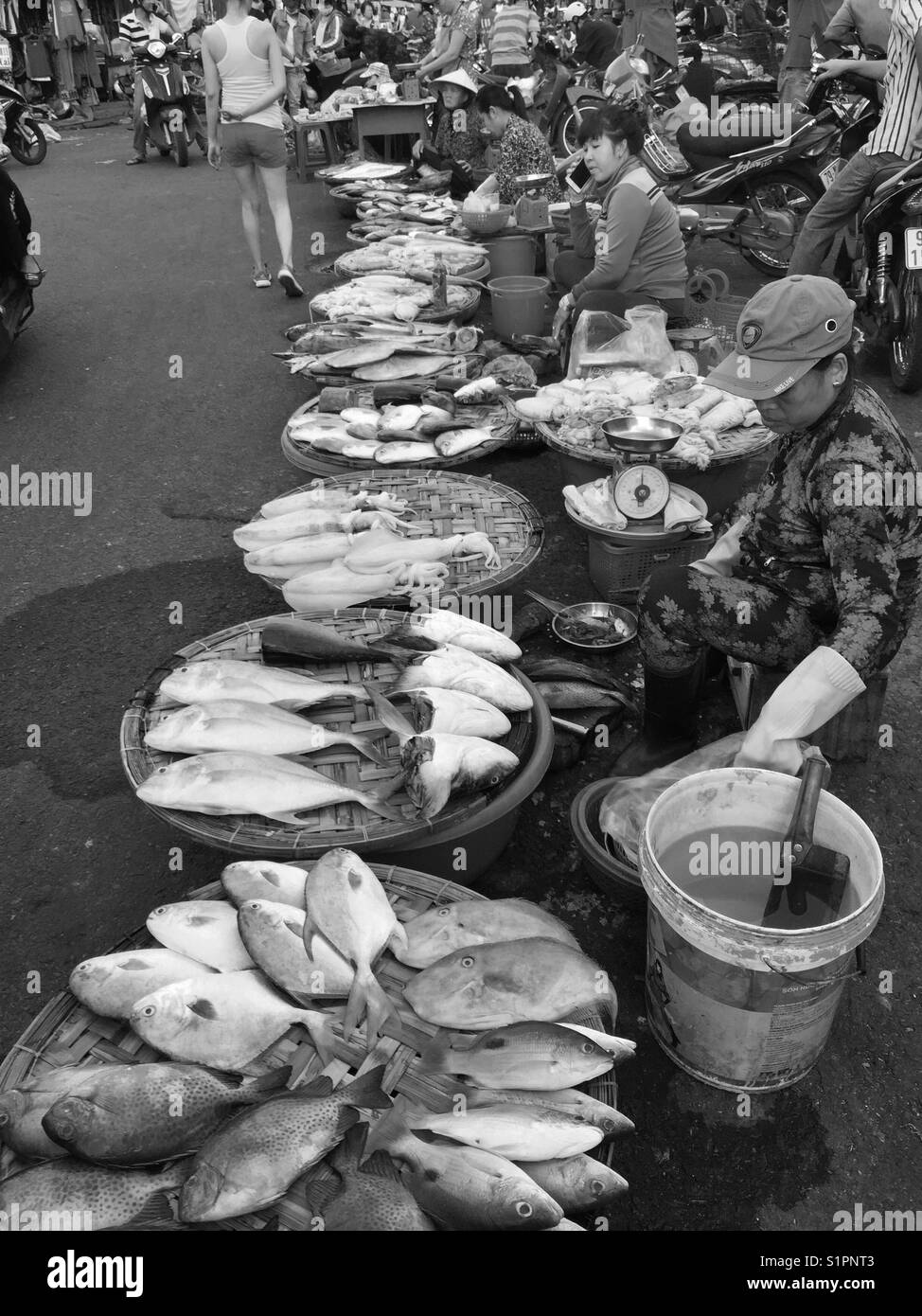 Streets of nha trang. - Smartphone Captured Stock Image