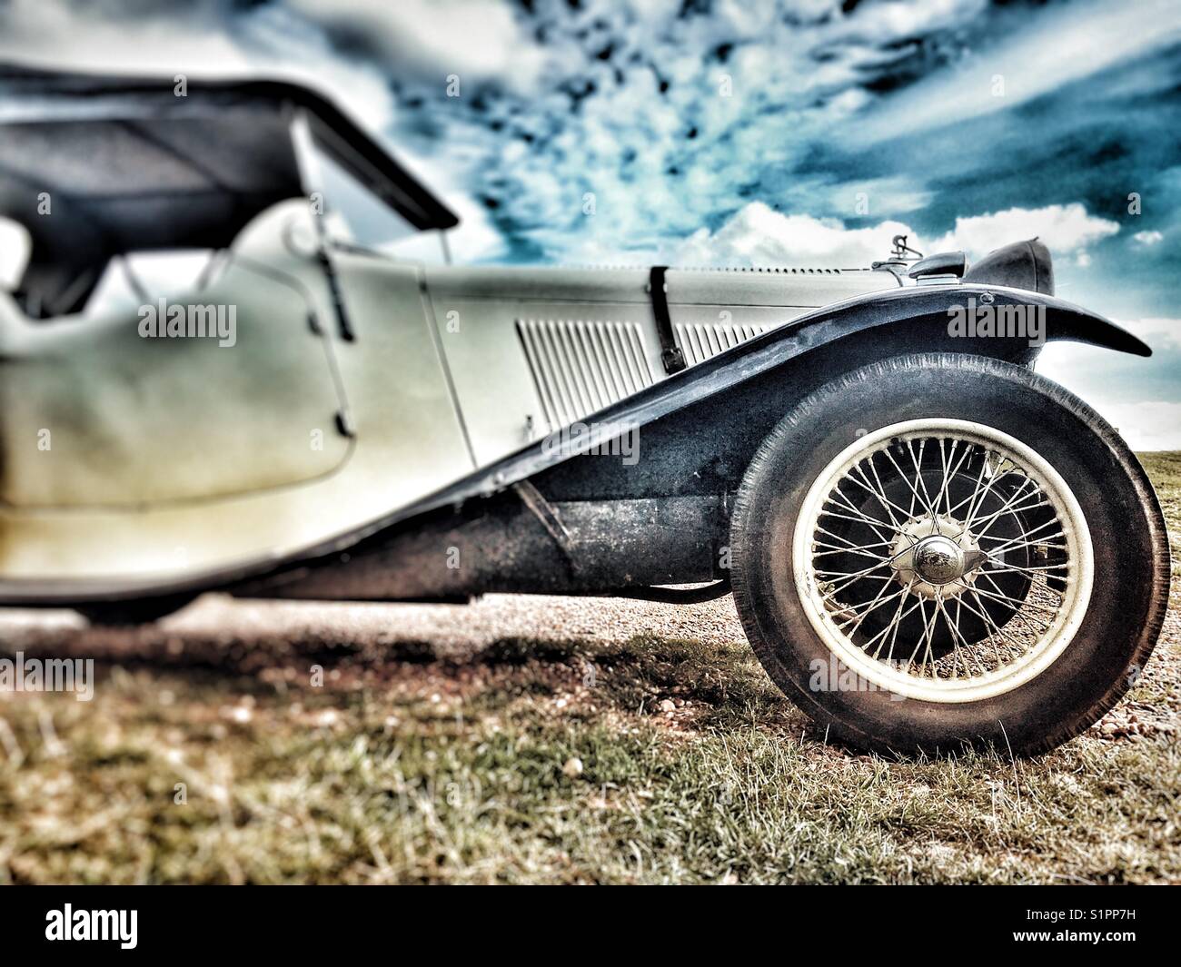 Wolseley Hornet Special vintage sports car Stock Photo - Alamy