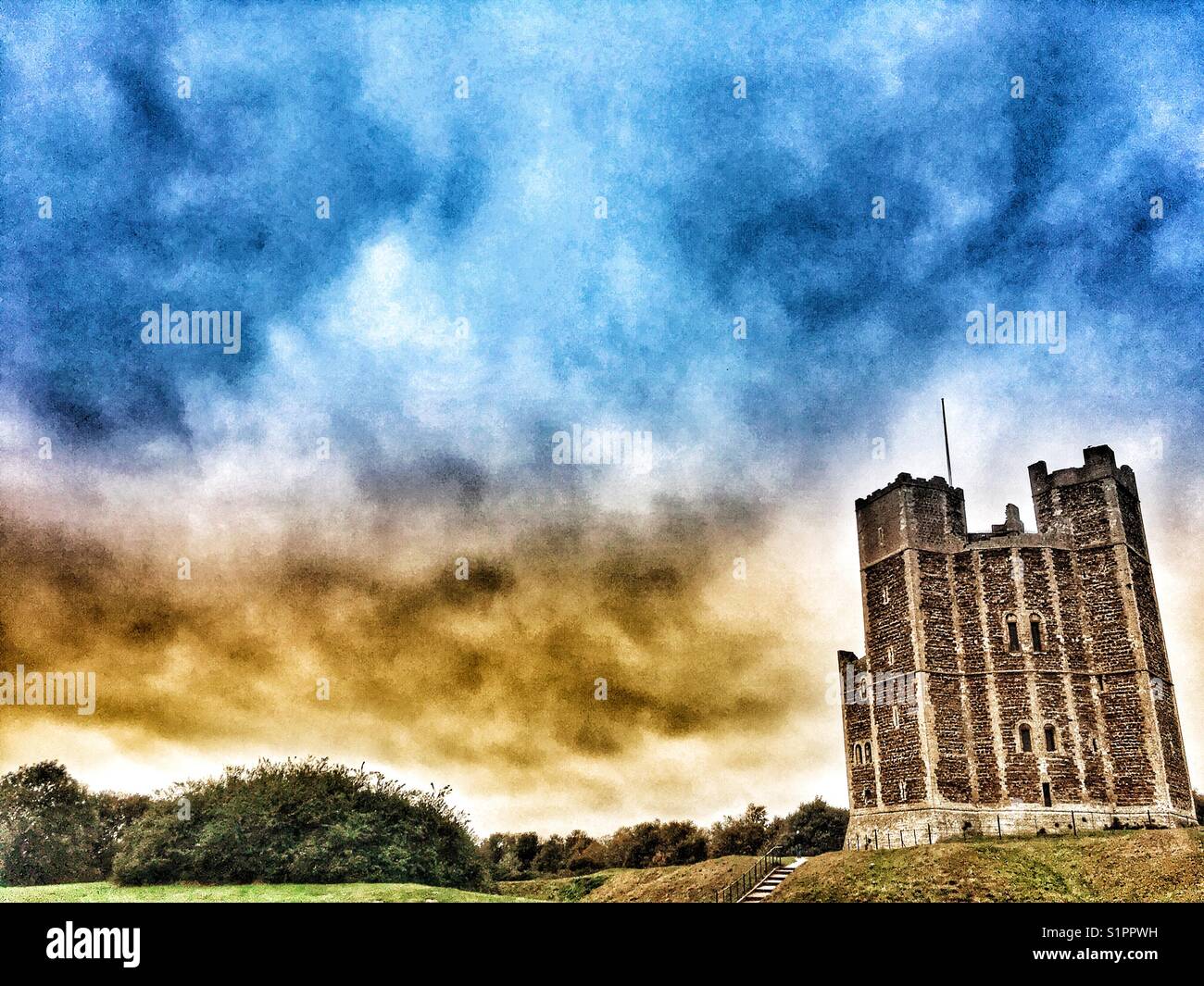 Orford castle, Suffolk, England Stock Photo Alamy