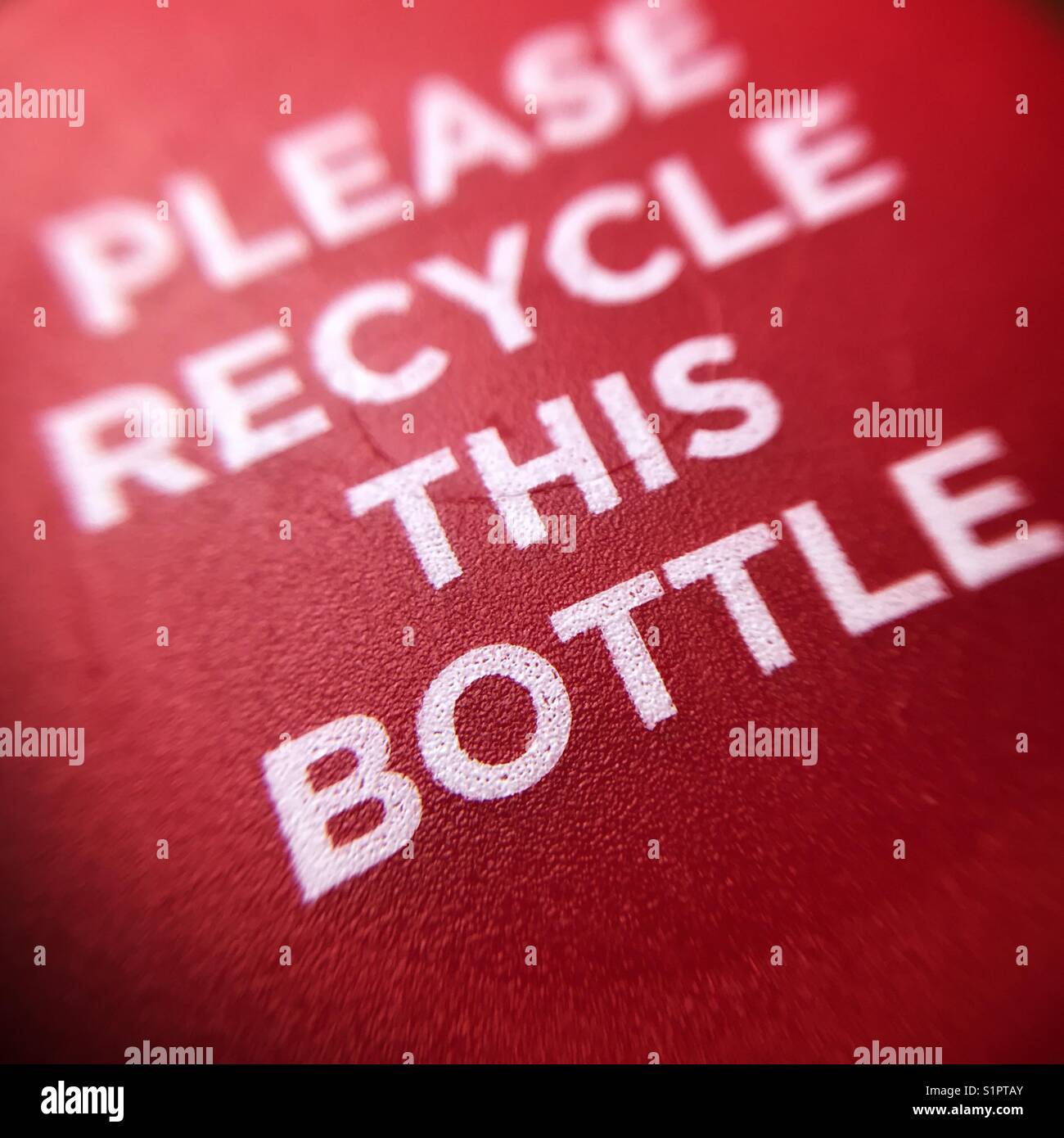 Please recycle me hires stock photography and images Alamy
