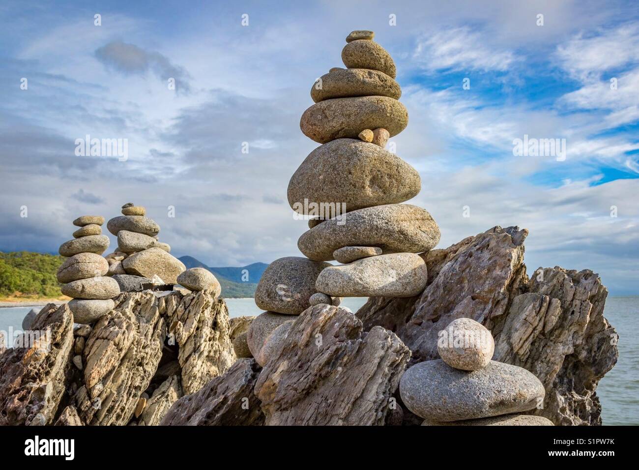 Rock stack - Smartphone Captured Stock Image