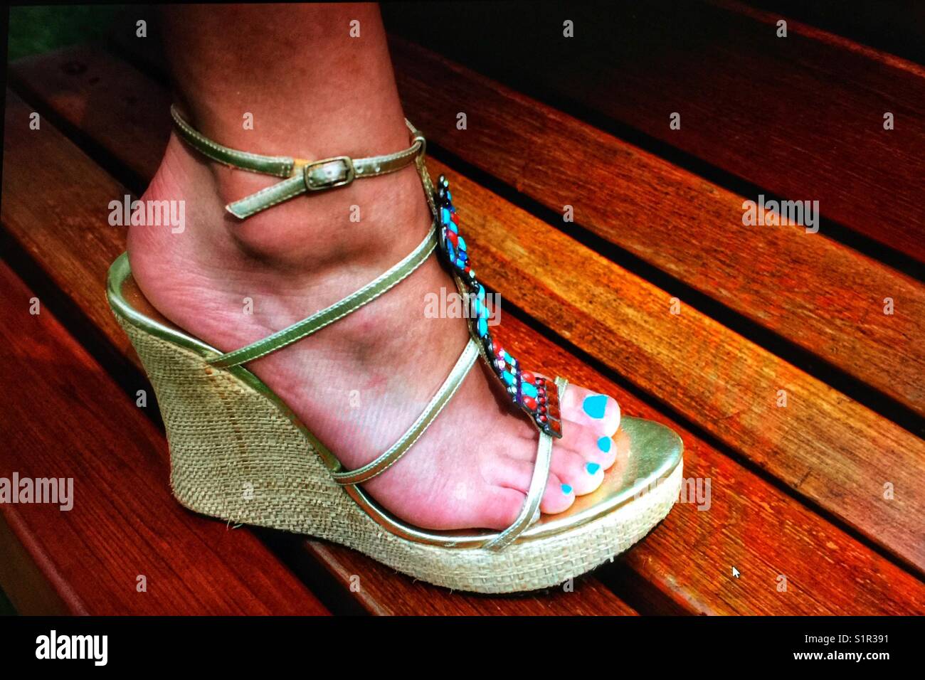 High heels - Smartphone Captured Stock Image