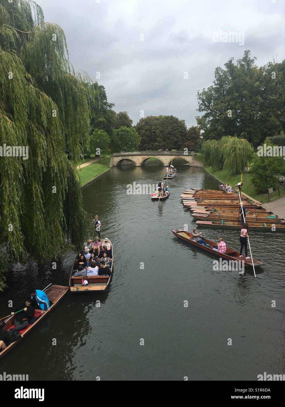 Summer in Cambridge Stock Photo