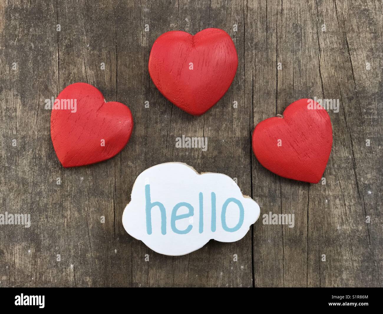 Hello love hi-res stock photography and images - Alamy