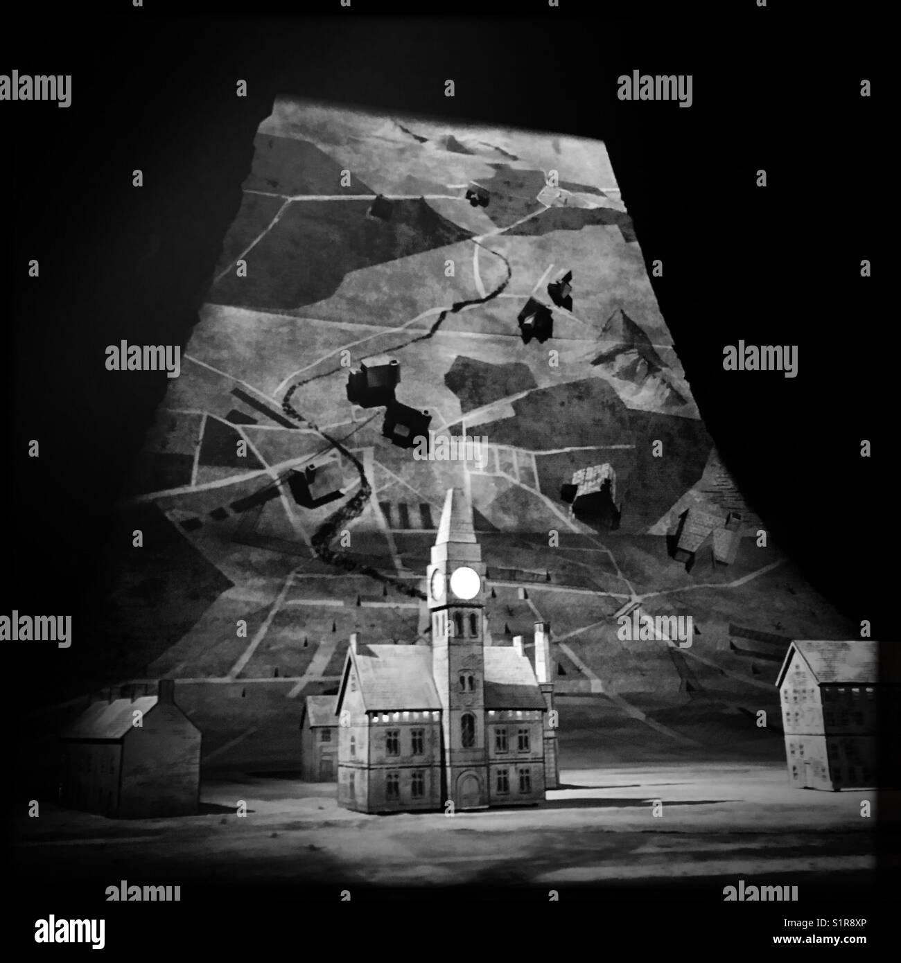 Stage set - Smartphone Captured Stock Image