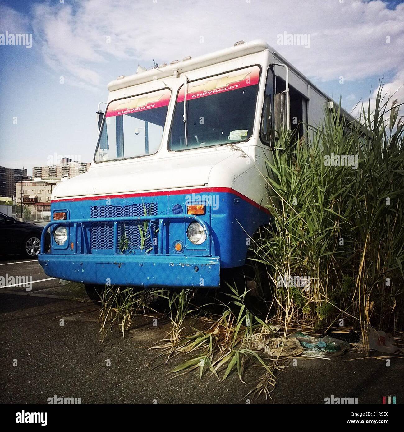 Abandoned ice cream truck in hires stock photography and images Alamy