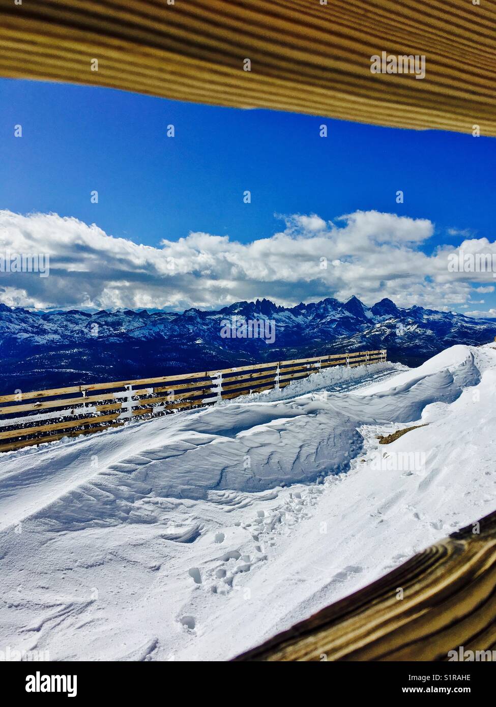 Mammoth Mountain Ski Resort Stock Photo