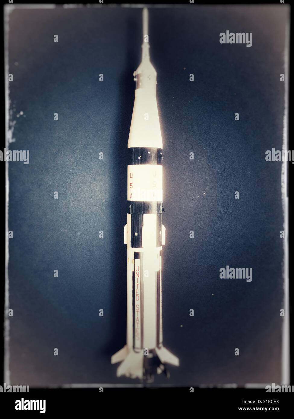 Apollo 7 space rocket Stock Photo