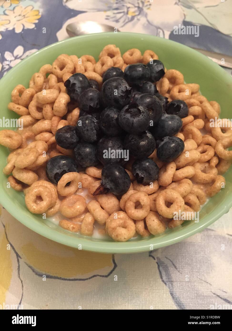 Healthy Happy Morning Breakfast Cereal Stock Photo Alamy