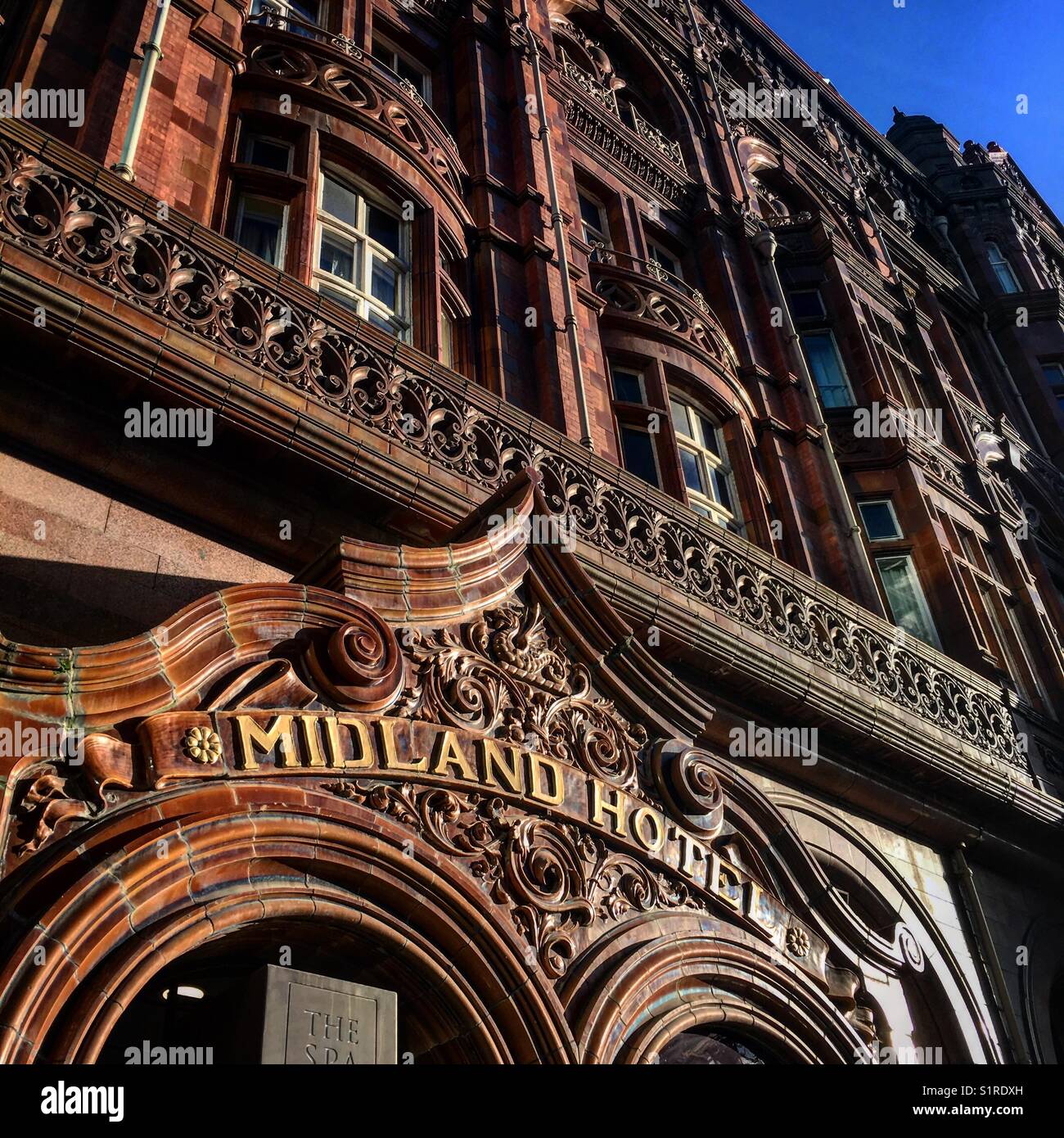 Midland Hotel Manchester Stock Photo