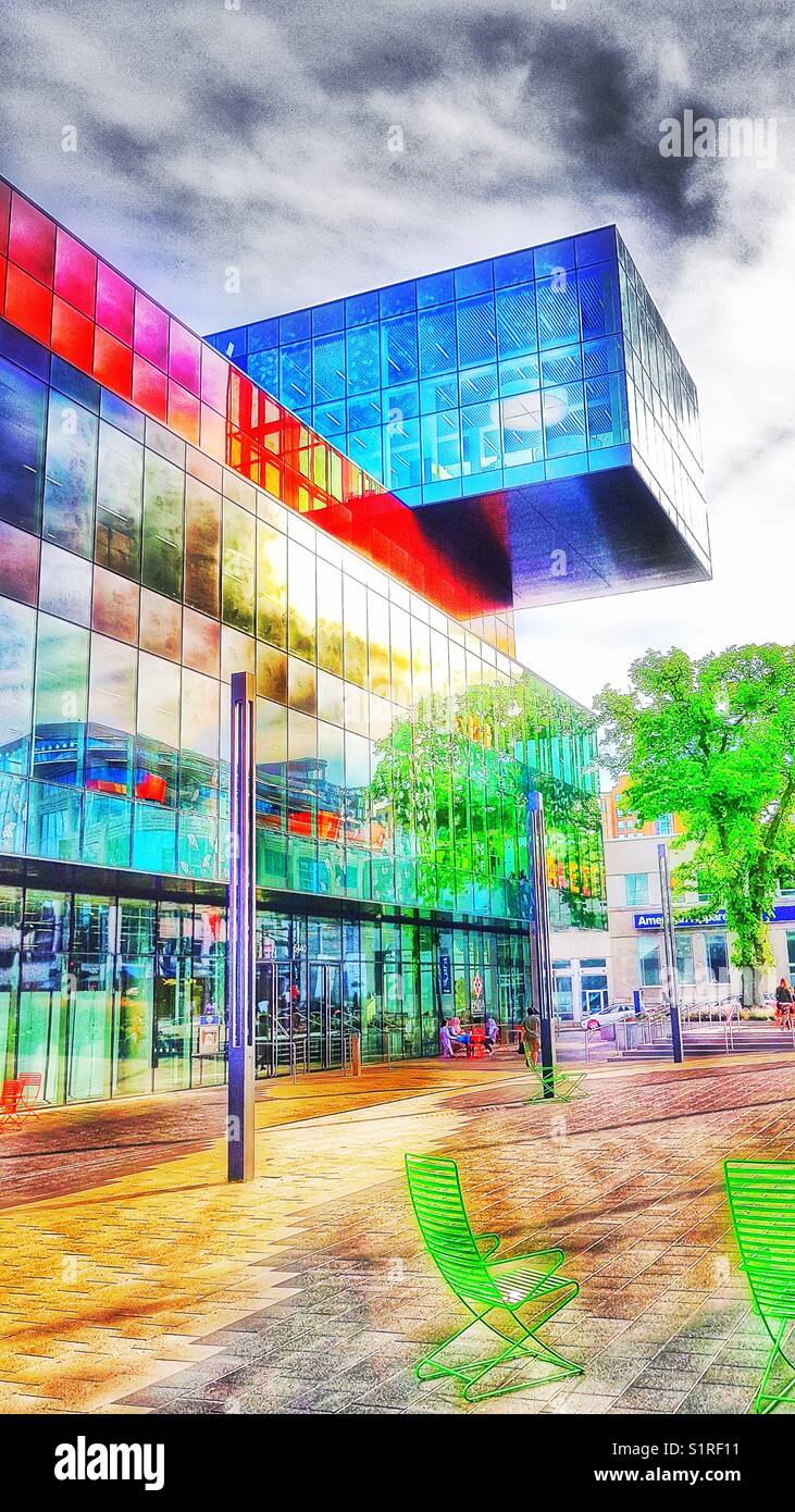 Halifax Central library, Halifax, Nova Scotia, Canada - Smartphone Captured Stock Image
