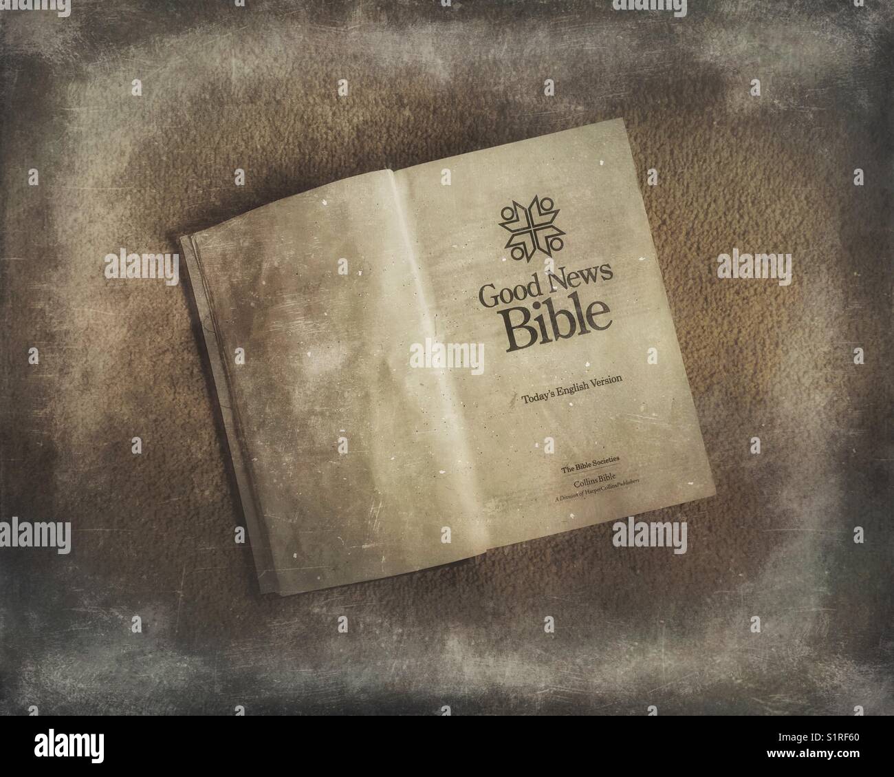 Good News Bible book Stock Photo