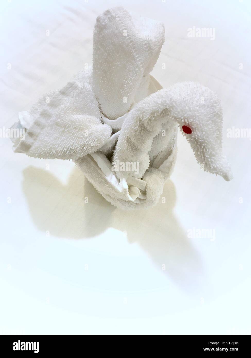 Towel swan hires stock photography and images Alamy