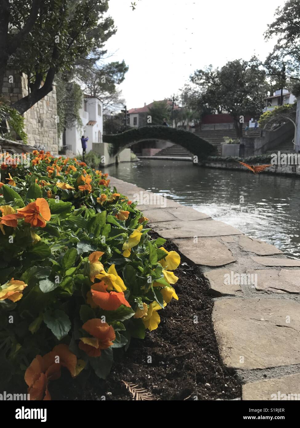 Bridge san antonio river walk hi-res stock photography and images - Alamy