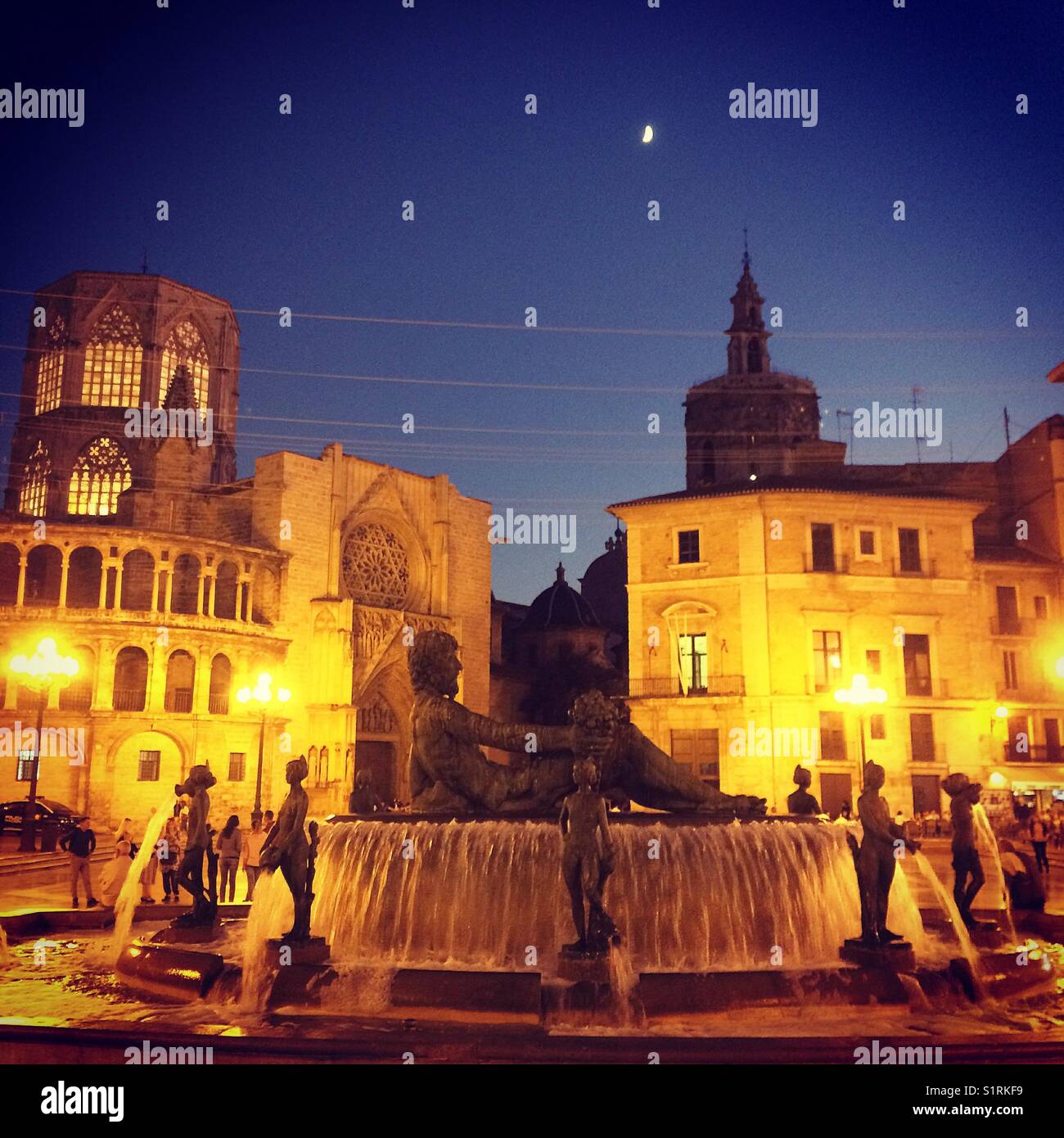 Valencia - Old Town Stock Photo
