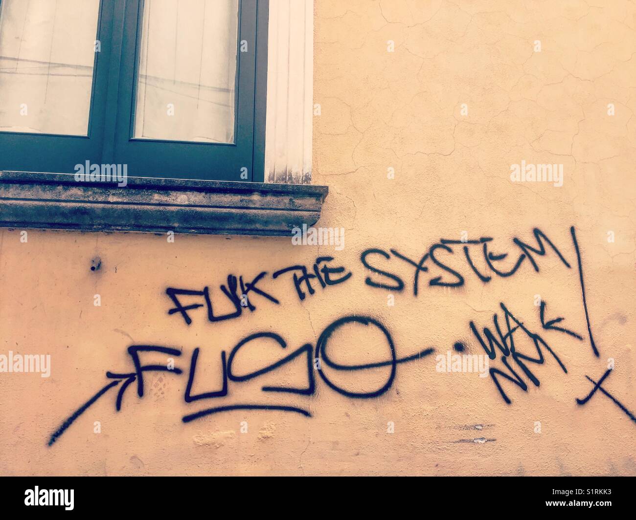 The system - Smartphone Captured Stock Image