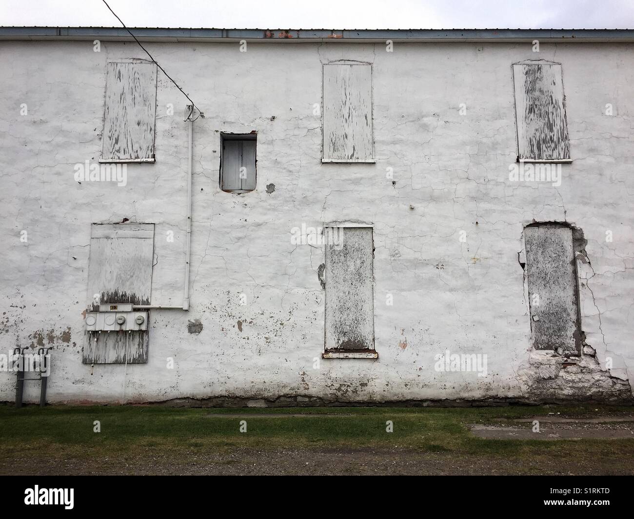 Sault Ste Marie Wall - Smartphone Captured Stock Image