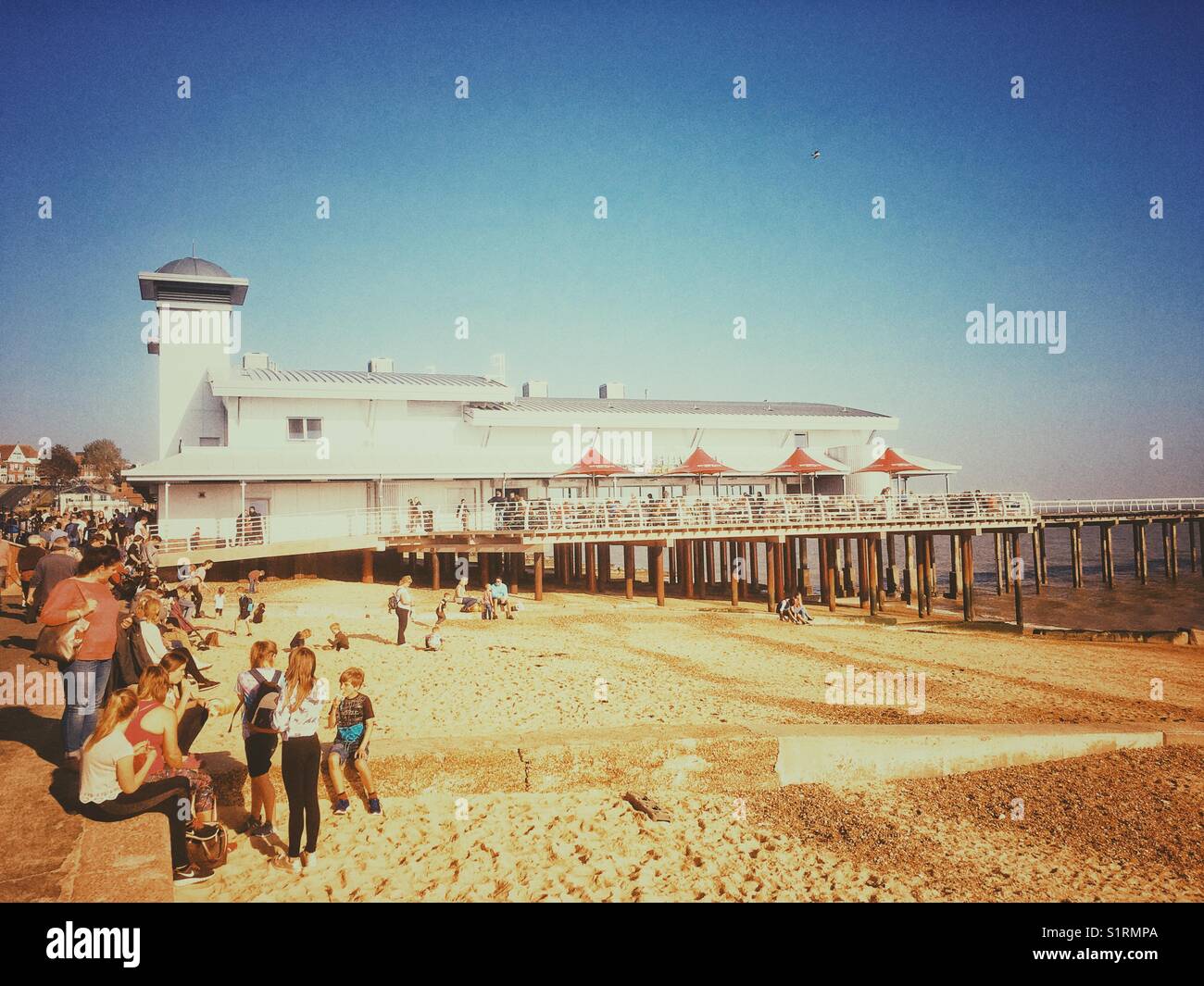 Felixstowe, Suffolk, England. Stock Photo