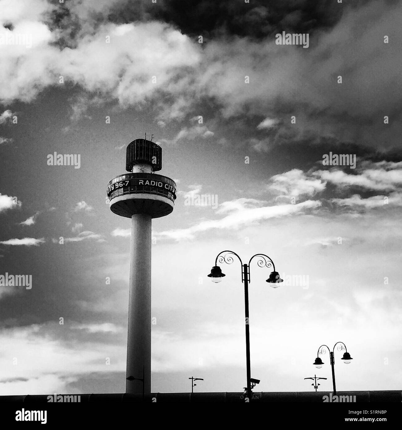 Radio City Tower - Liverpool, Merseyside, UK - Smartphone Captured Stock Image