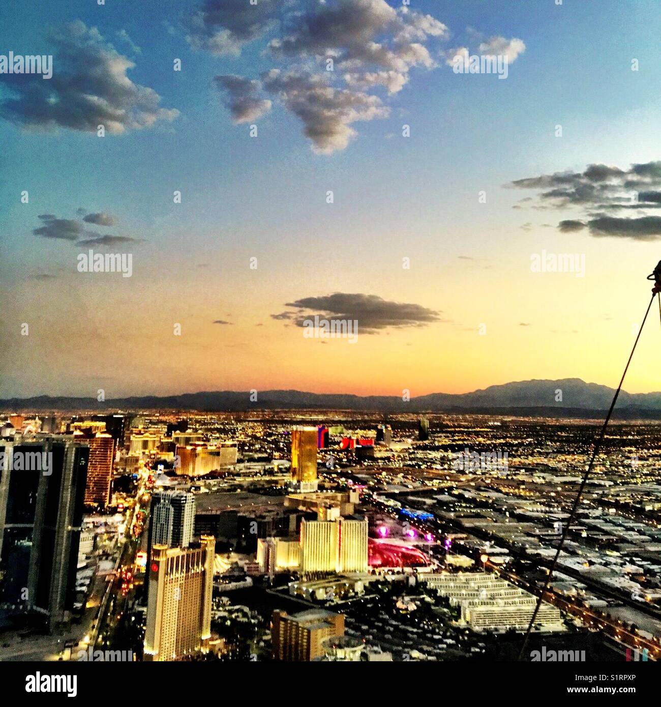 Las Vegas skyline Stock Photo