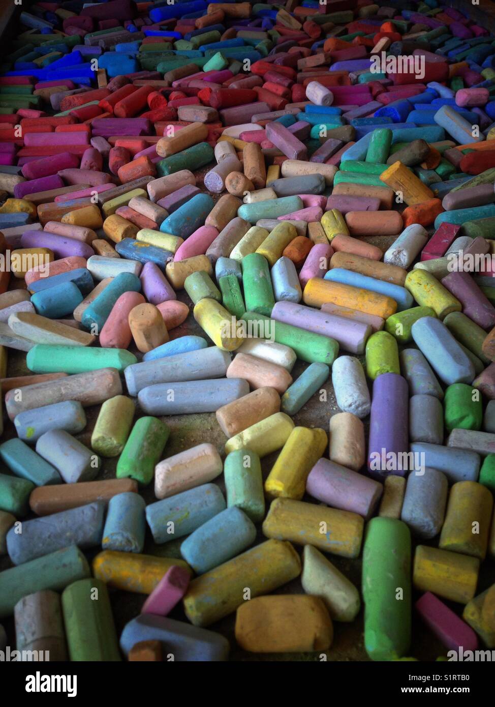 Pastel still life - Smartphone Captured Stock Image