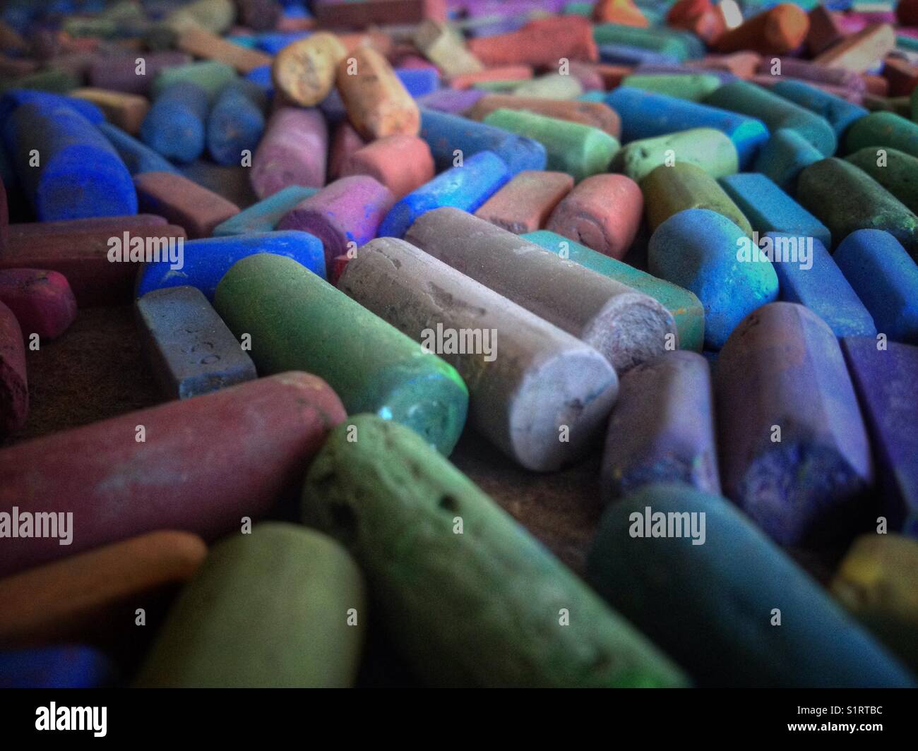 Pastel still life - Smartphone Captured Stock Image