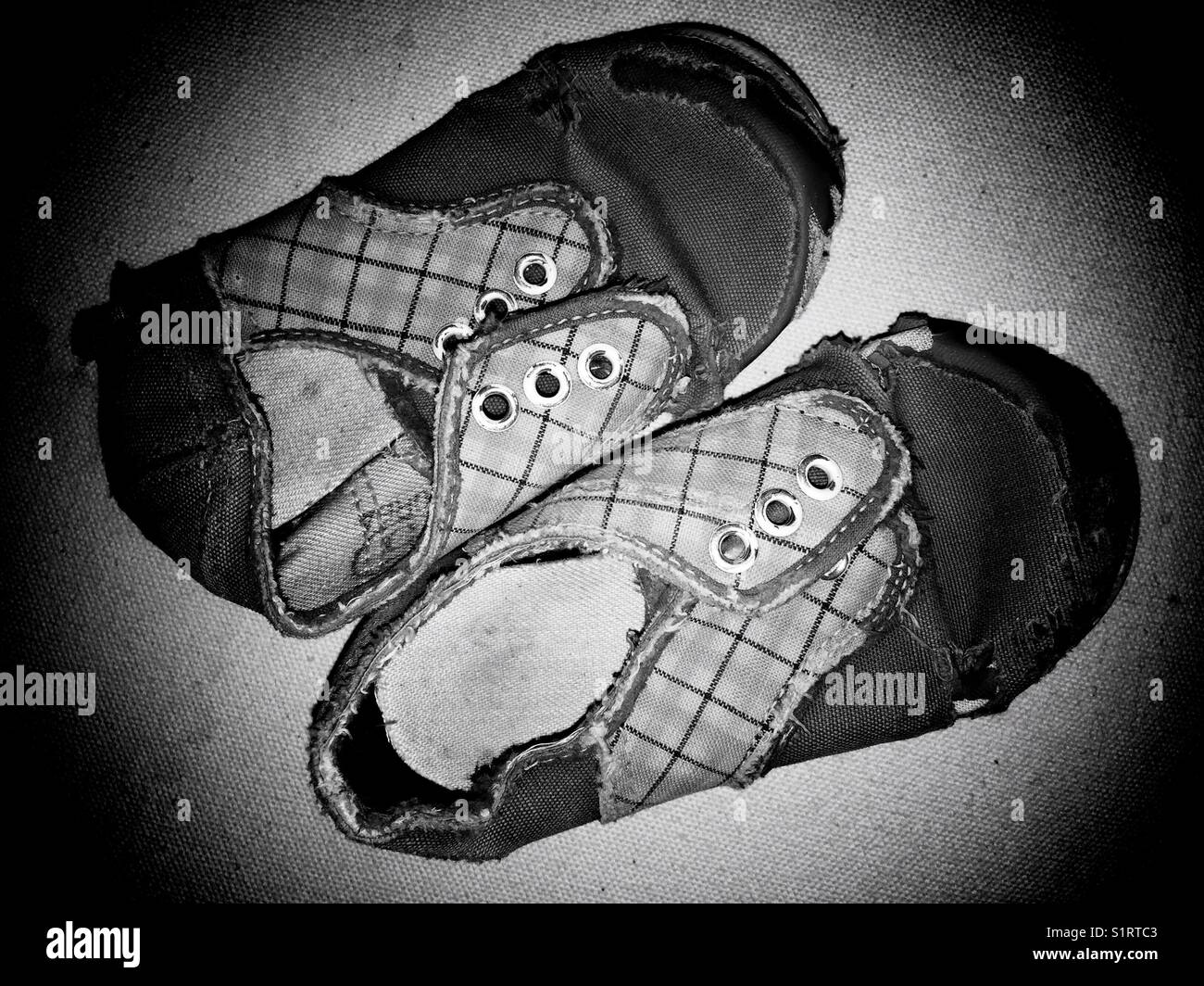 Well used shoes Stock Photo