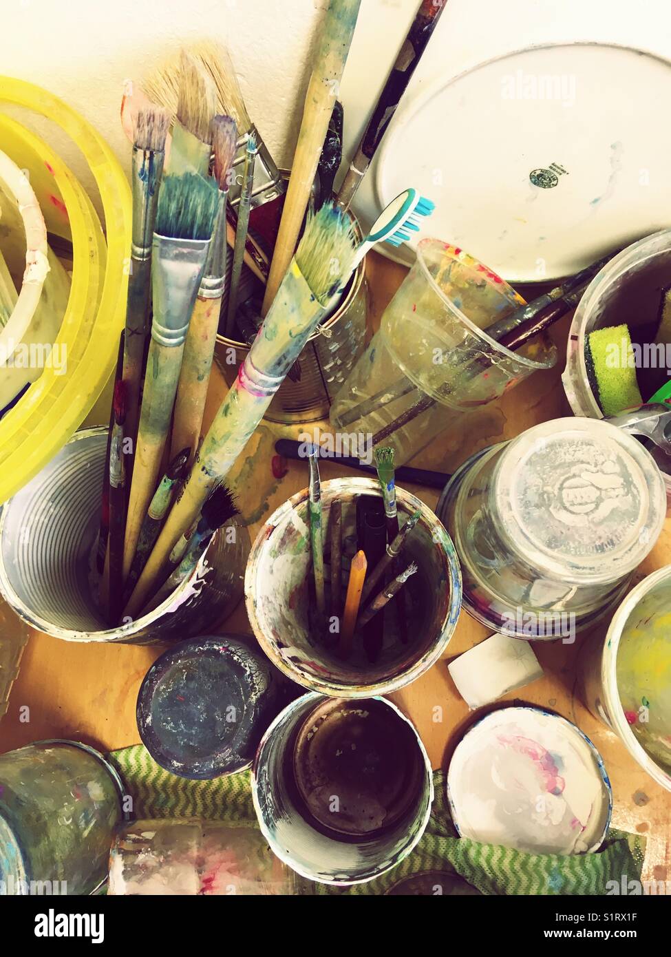 Painting Materials Stock Photo 310926603 Alamy