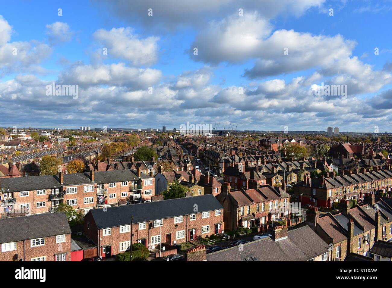 A beautiful view of Wood Green north London Stock Photo Alamy