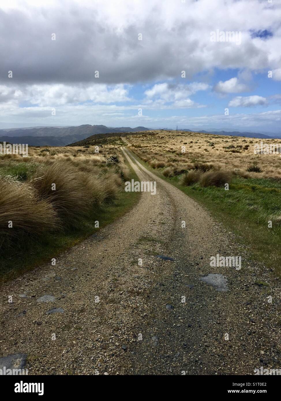 Road to nowhere - Smartphone Captured Stock Image