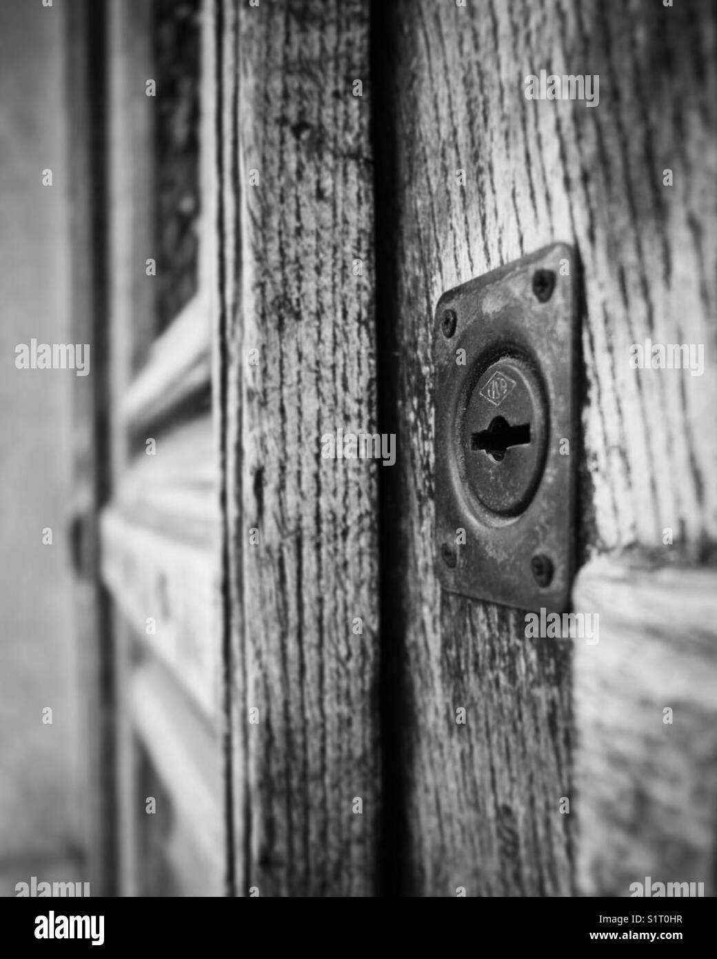Open doors door Black and White Stock Photos & Images - Alamy