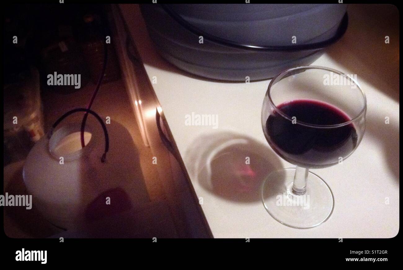 Racking (siphoning) new Syrah wine into a fresh container, Spain Stock Photo Alamy