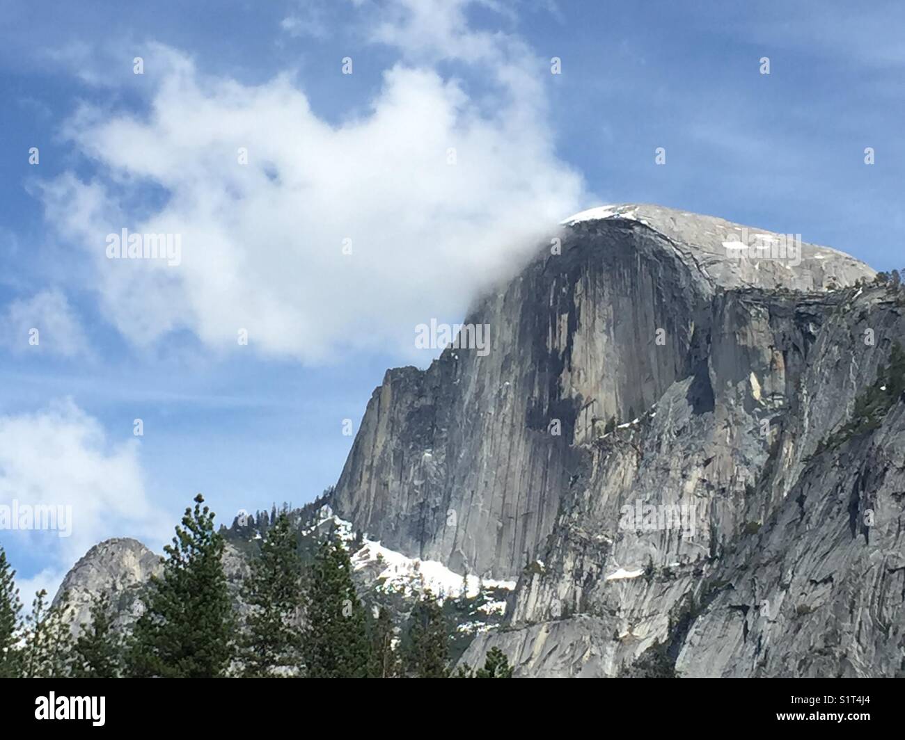Half Dome, Yosemite National Park , USA Stock Photo